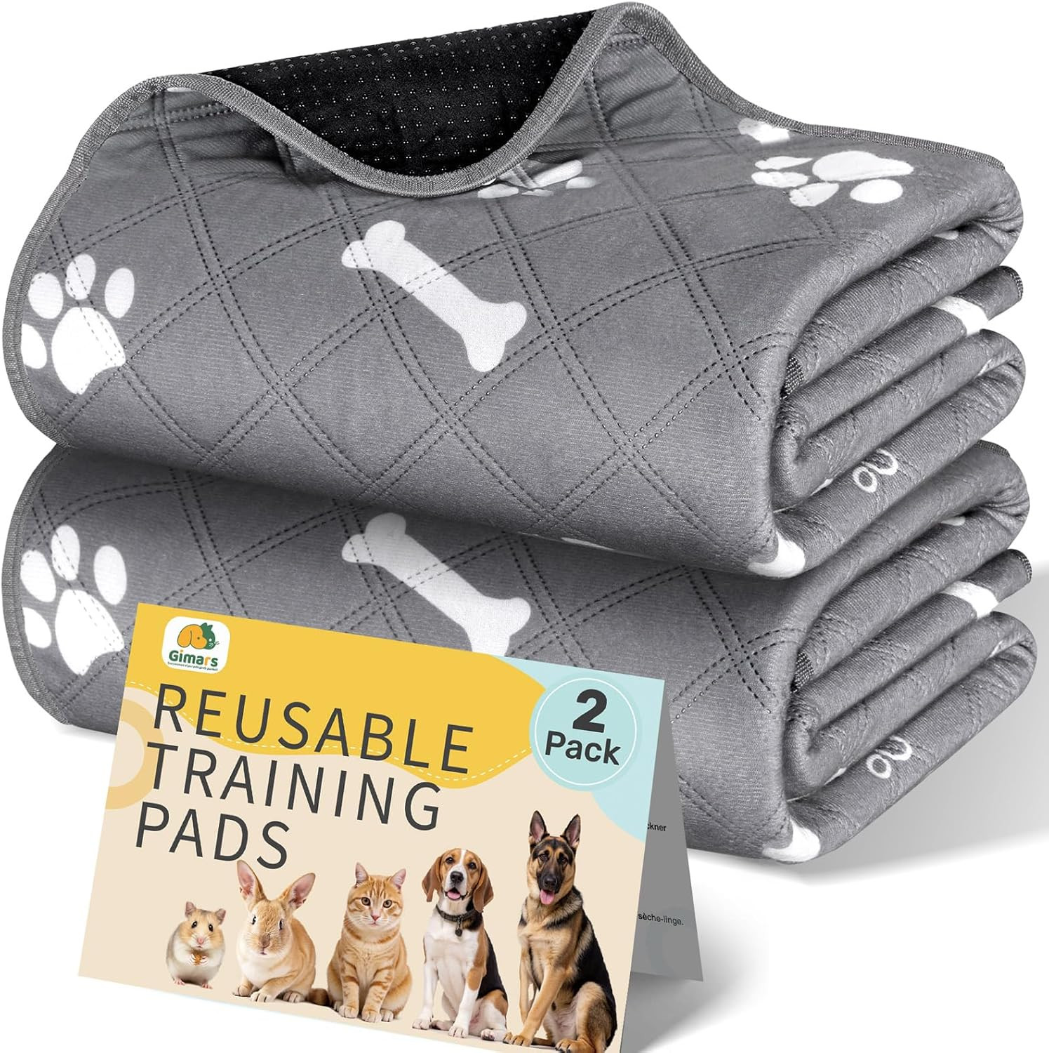 Traversine Lavabili Cani 2 Pezzi 100x70 cm - Protezione Casa e Auto