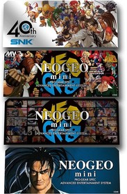 SNK NEOGEO MINI CHARACTER CONSOLE STICKERS Random Pack of 4 Officially Licensed