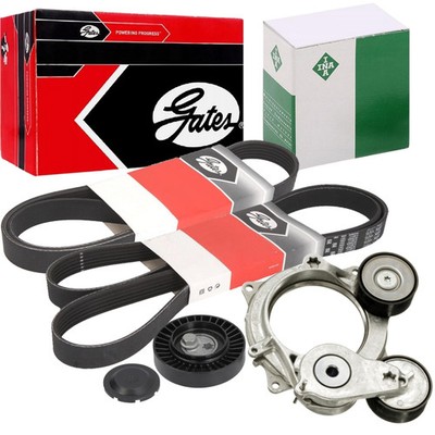 GATES 6PK923 4PK1525 Keilrippenriemen-Satz für A4-A8 Q5-Q8 MILD HYBRID 3.0 TDI