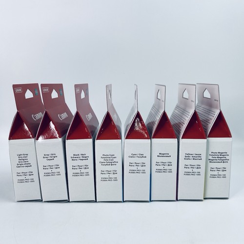 Cartuchos de tinta de impresora multipack originales Canon CLI-42 paquete de 8 Pixma Pro-100 ¡NUEVO! - Imagen 13 de 15