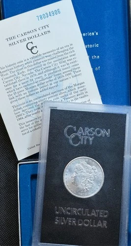 1878-CC *GSA* Morgan Silver Dollar *Gorgeous White BU*