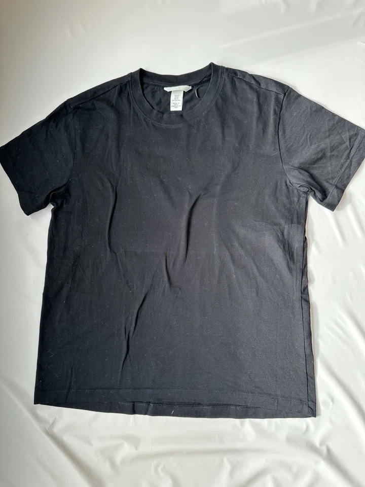 T-shirt Noir Basique H&M - Taille M - Confort & Style - Photo 3/4