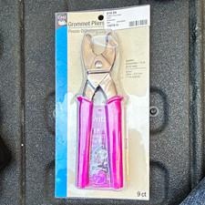 Dritz Hand Press Snap/Grommet Pliers Kit 1P for 3/8 in Grommets, 9 ct