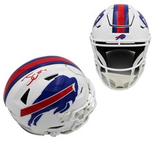 James Cook Signed Buffalo Bills Speed Flex Authentic 2021 NFL Helmet