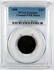 Photo of a 1808-P Half Cent from an eBay sale