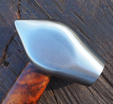 2.5LB FARRIER "CATS HEAD" TURNING ROUNDING HAMMER BLACKSMITH ANVIL HORSESHOE