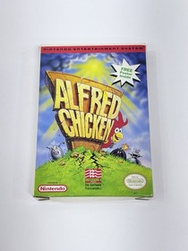 Alfred Chicken NES Nintendo Complete In Box Nice Condition With Poster CIB