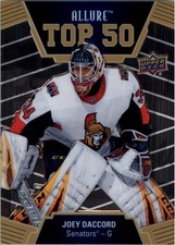 2019-20 Upper Deck Allure Top 50 #T5012 Joey Daccord - HKY