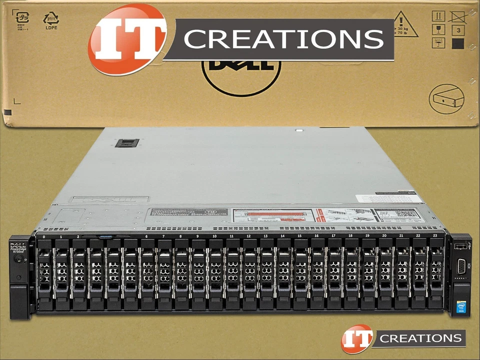 DELL POWEREDGE R730XD SFF SERVER TWO E5-2680V3 2.5GHZ 96GB 6 X 600GB 15K SAS H73 - Image 4 of 4