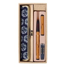 Akashiya Natural Bamboo Brush Pen Set with Ky...