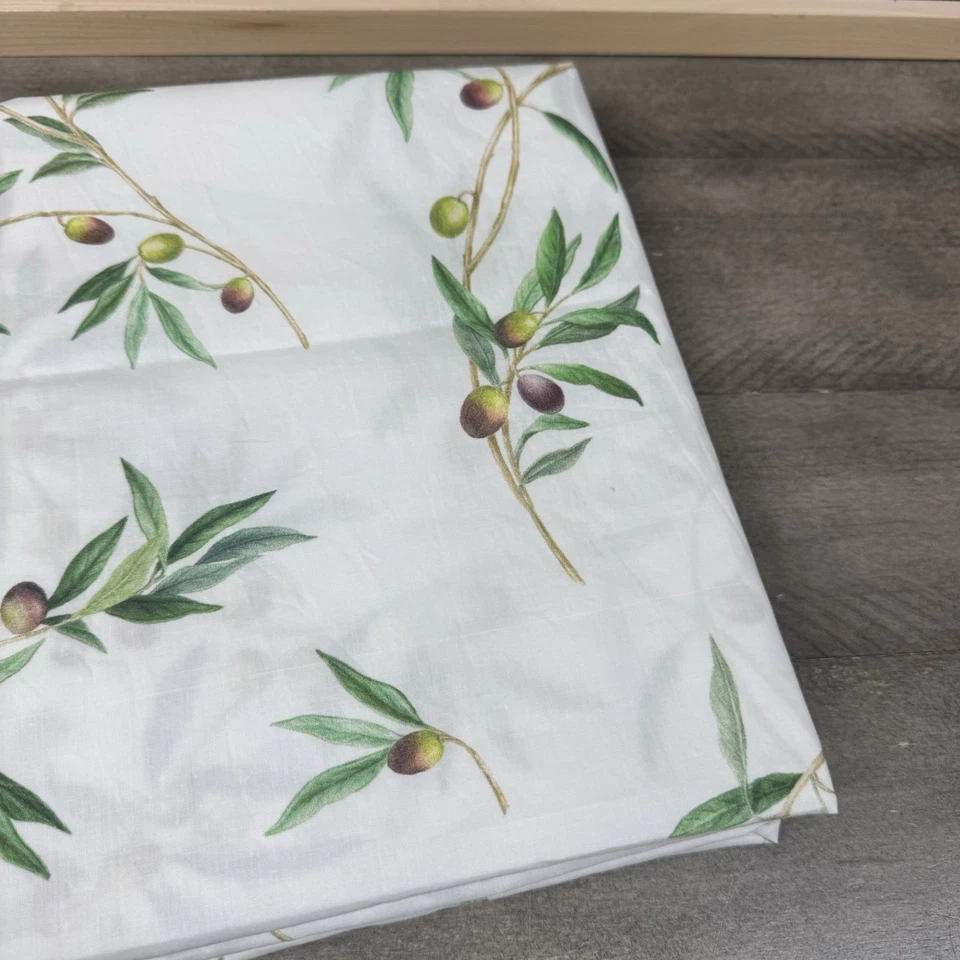 Занавеска для душа Pottery Barn Monique Lhuillier Olive Orchard БЕЗ отверстий для чтения - Изображение 2 из 4