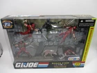 G.I. JOE 25TH ANNIVERSARY SNAKE EYES VS RED NINJAS BOXED SET  2007 NEW HASBRO