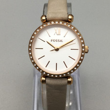 Fossil Womens Watch 25mm Rose Gold Crystal Be...