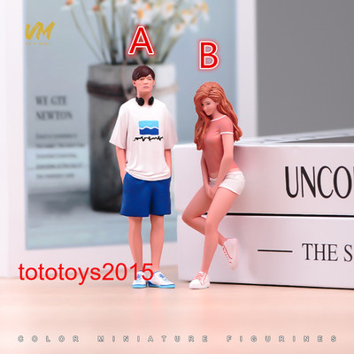 1/18 1/24 1/32 1/64 1/43 1/87 Campus Couple Scene Miniatures Figures Doll Model