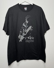 NEW Eric Clapton World Tour T-Shirt 2006/07 2XL Black Authentic Unisex
