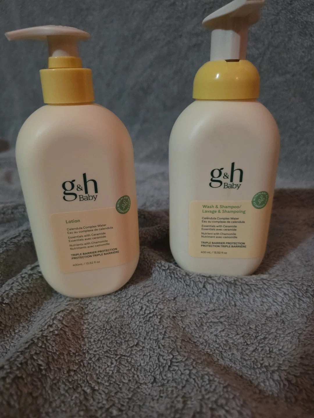 G & H Baby Wash & Shampoo And Lotion Set Plant Based 400mL / 13.52 Fl. oz Bottle
Opens in a new wind