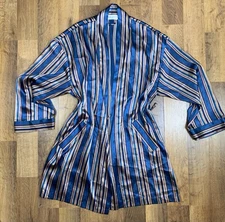 Victoria’s Secret Women’s 0/S Striped Short Lounge Robe