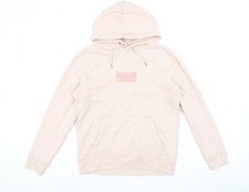 Womens UK S Regular Abercrombie Fitch Beige Pullover Hoodie