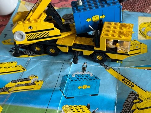 LEGO Town Crane Set 6361  1986 96% complete w box + instructions