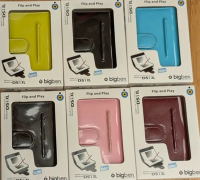 BIG BEN Nintendo DSi XL Schutzhülle Cover Tasche Schutztaschen Etui Zubehör inkl. Stift
