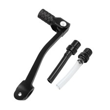 Motorcycle Folding Gear Shifter Shift Lever, Foldable Motorbike Pedal Black