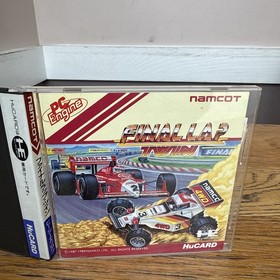 Final Lap Twin PC Engine HuCard Japan import US Seller
