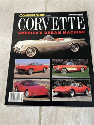 #ad Consumer Guide Corvette July 1991 America Dream Machine 1953 1991 WPS 37611 $10.00