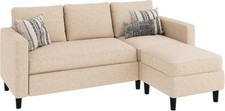 Sectional Couch Sofa Convertible L Shaped Sofas Couch with Small Sectional