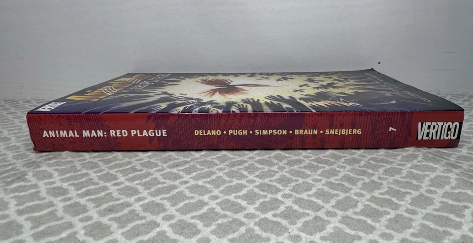 Animal Man Volume 7 Red Plague Vertigo DC TPB Delano - Image 3 of 4