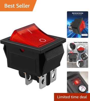 Kobalt-Compatible 4-Pin Air Compressor On-Off Switch with Power Indicator Light
