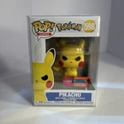 Funko Pop! Pokemon #598 Pikachu Flocked 2020 Fall Convention Limited Edition