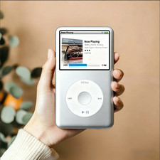 Brand New Apple iPod classic 7th Generation Silver 160GB Best Gift Free Shipping