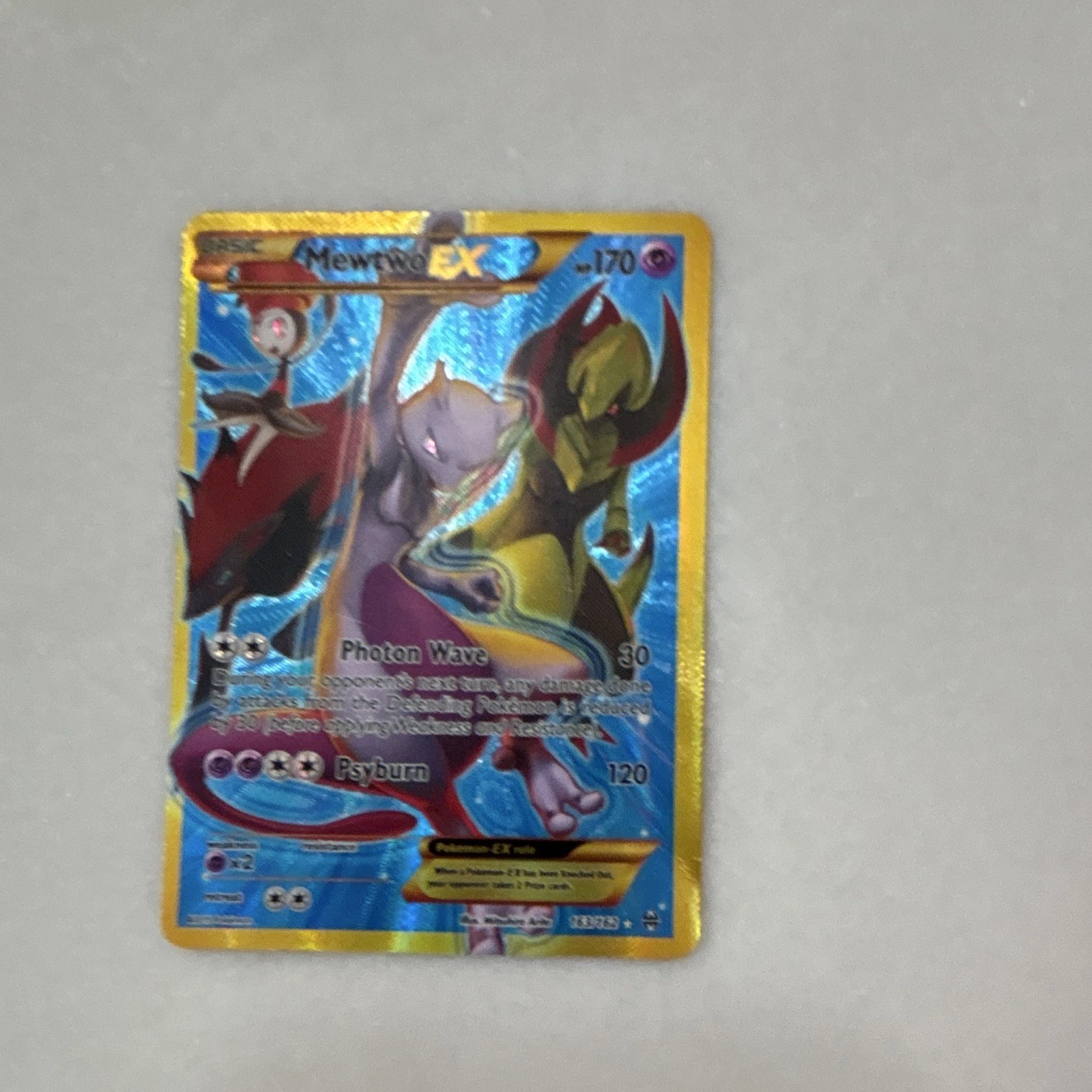 Pokemon TCG Mewtwo EX 164/162 BREAKthrough Secret Rare Holo English 2015