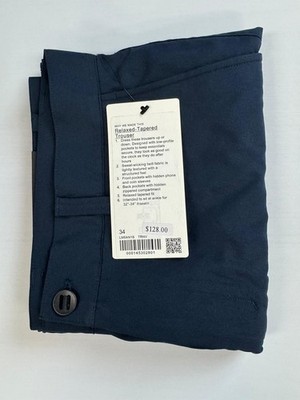 lululemon Relaxed-Tapered Smooth Twill Trouser 27