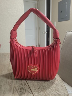 Love Moschino Borsa PleatedpRosso