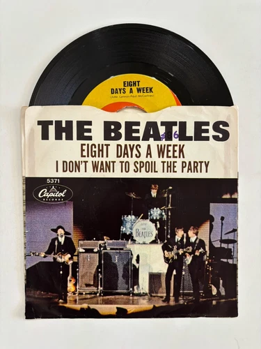The Beatles Eight Days a Week 45rpm 7" vinyl single - record & picture sleeve
