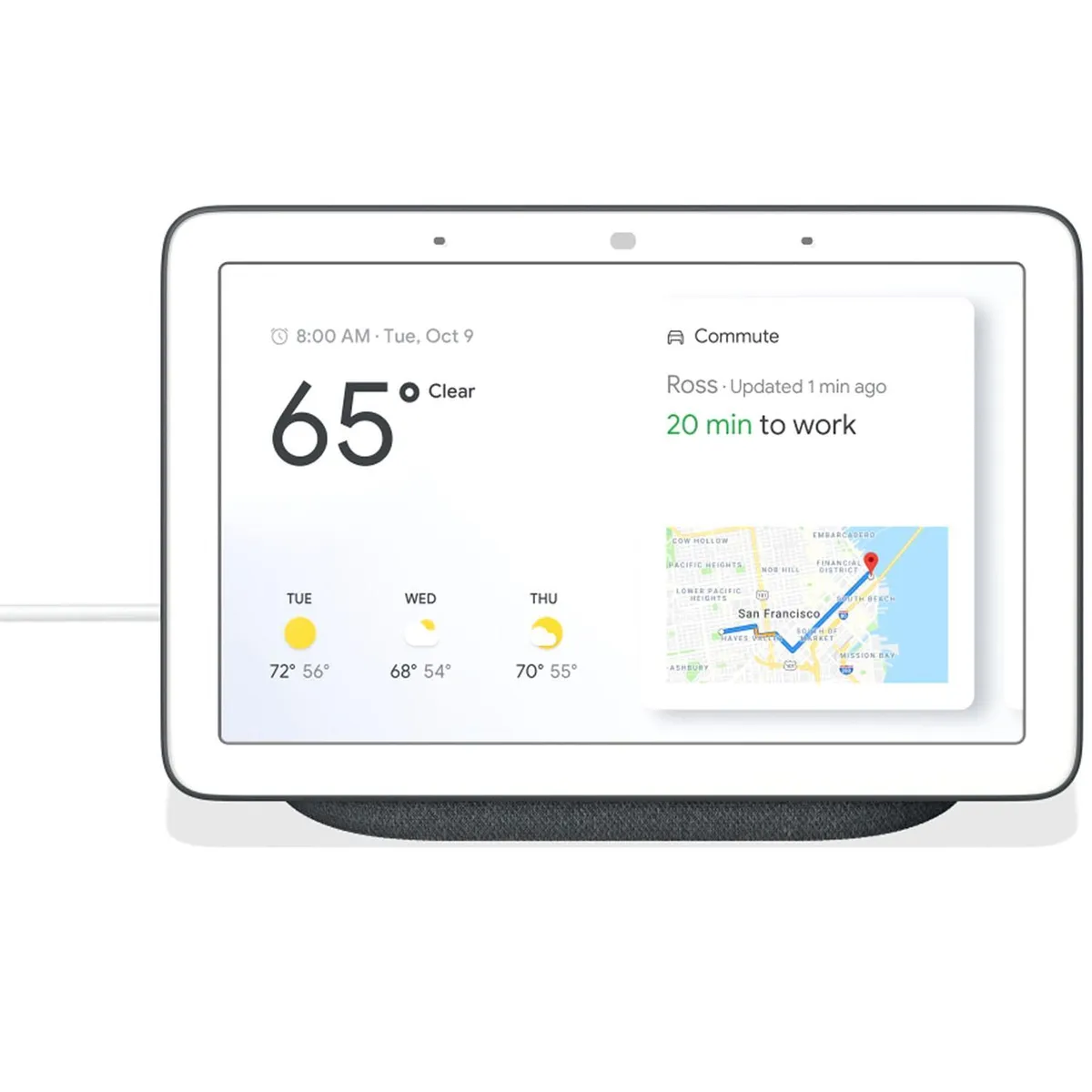 Google Nest Hub - Charcoal Reconditioned