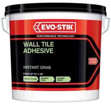 Evo-Stik Instant Grab Wall Tile Adhesive Ready Mixed Ceramic Mosaic- 5L