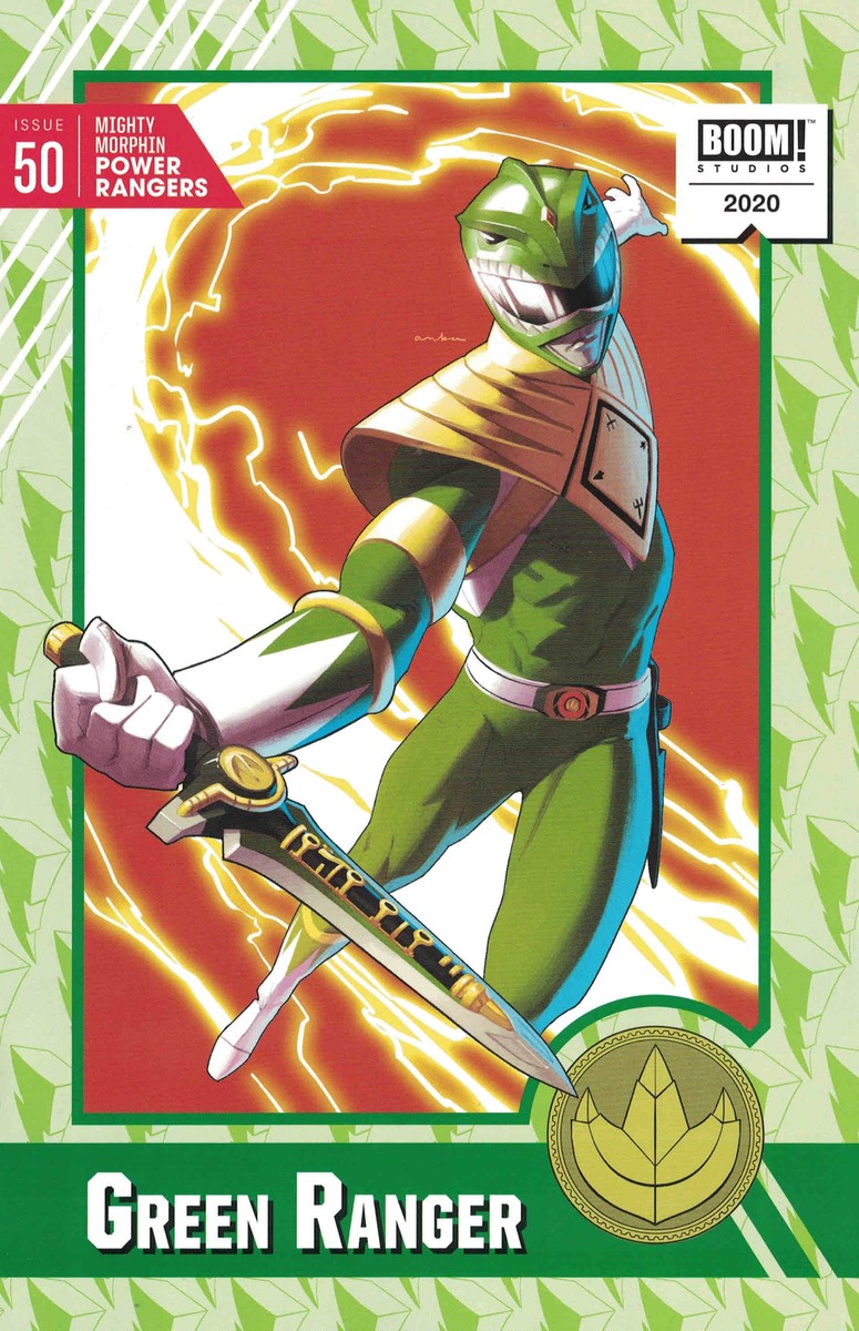 Mighty Morphin Power Rangers #50 1:25 Trading Card Variant