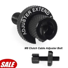 M8 Clutch Cable Adjuster Bolt Nut For Kawasaki Ninja 250R 500R 600R 650R 1000/SX