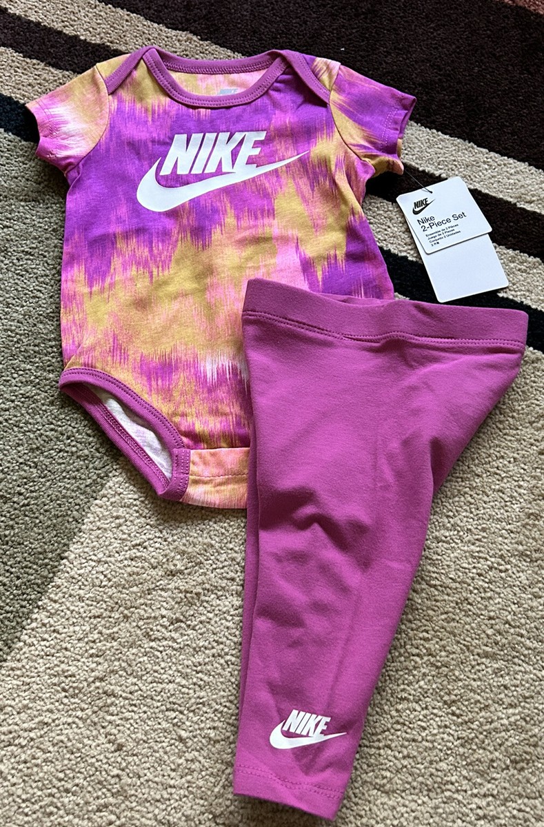 Nike Baby Girl's Piece Set Top Leggings Months NWT UK