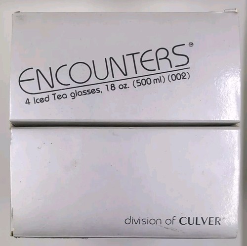 Bicchieri Natalizi MCM Tazze Tè Ghiacciato Incontri Culver Noel A34 Acrilico Nuovi Anni 80 - Foto 10 di 11