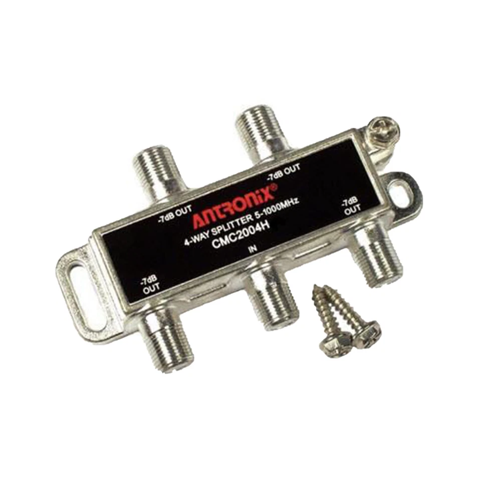 Antronix CMC2004H 4-Way, 5 Pack Horizontal Splitter -7db Ports 5-1002 MHz - Image 2 of 4