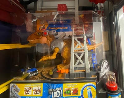 Imaginext Jurrassic World Owen Grady and T-Rex Dinosaur Toy 7 set(store display)