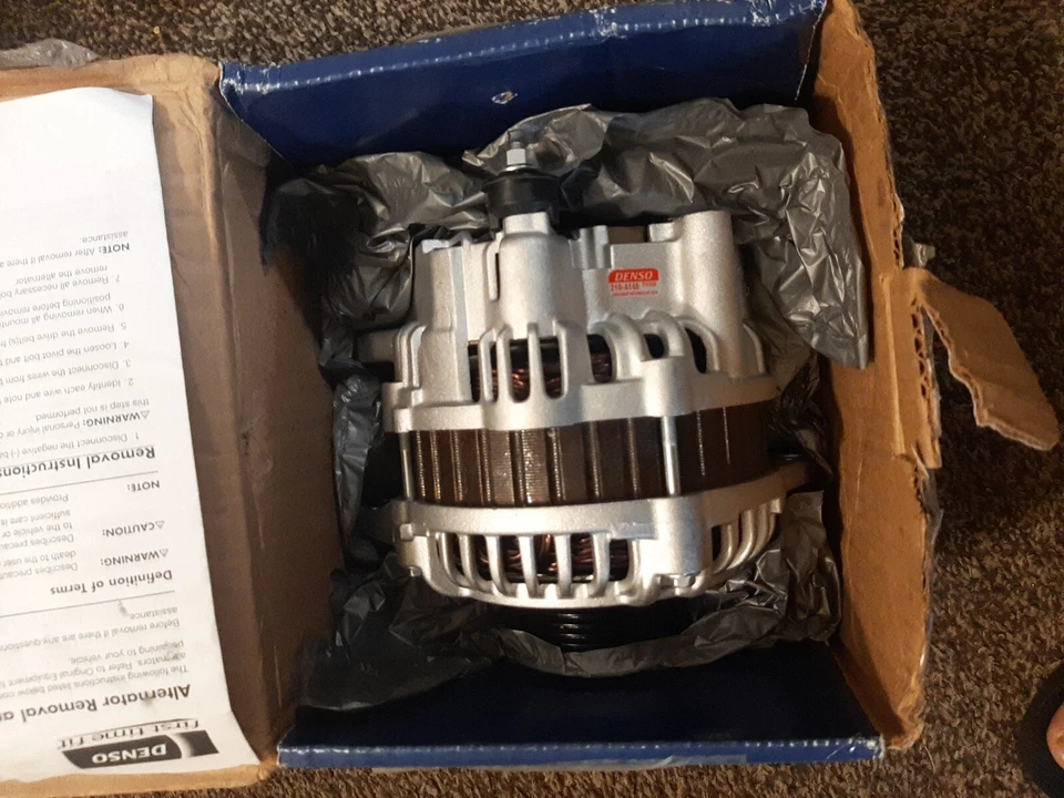 Alternador Denso 210-4145 Remanufacturado Denso First Time Fit Foto 2 de 4