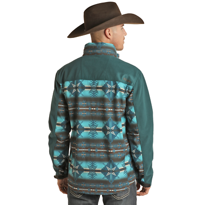Powder River Outfitters Men's Printed Aztec Peacock Jacket