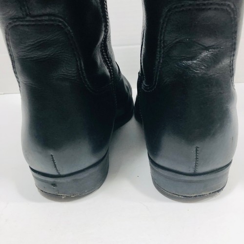 Stivali Westport L L Bean alti neri Brasile pelle donna fibbia zip 8,5 - Foto 6 di 11