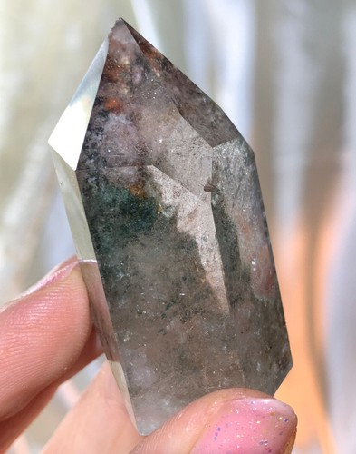BEAUTIFUL RARE GARDEN QUARTZ CHRISTMAS QUARTZ POLISHED CRYSTAL MINI-TOWER *5 - Picture 10 of 10