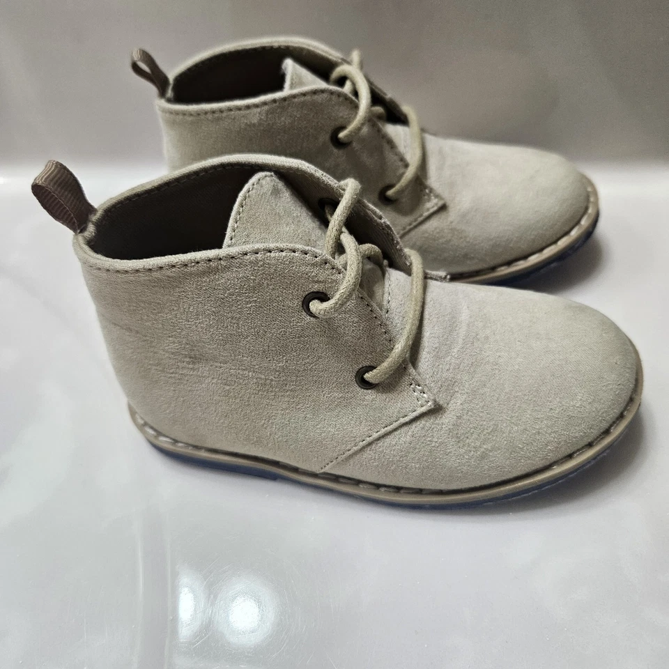 Gymboree мальчиков бежевый искусственной замши платье ботинки размер 7 - Изображение 2 из 4