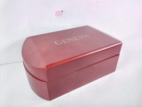 Geneva His & Her Matching Silver Tone Quartz Watches In Box Untested - Picture 10 of 14